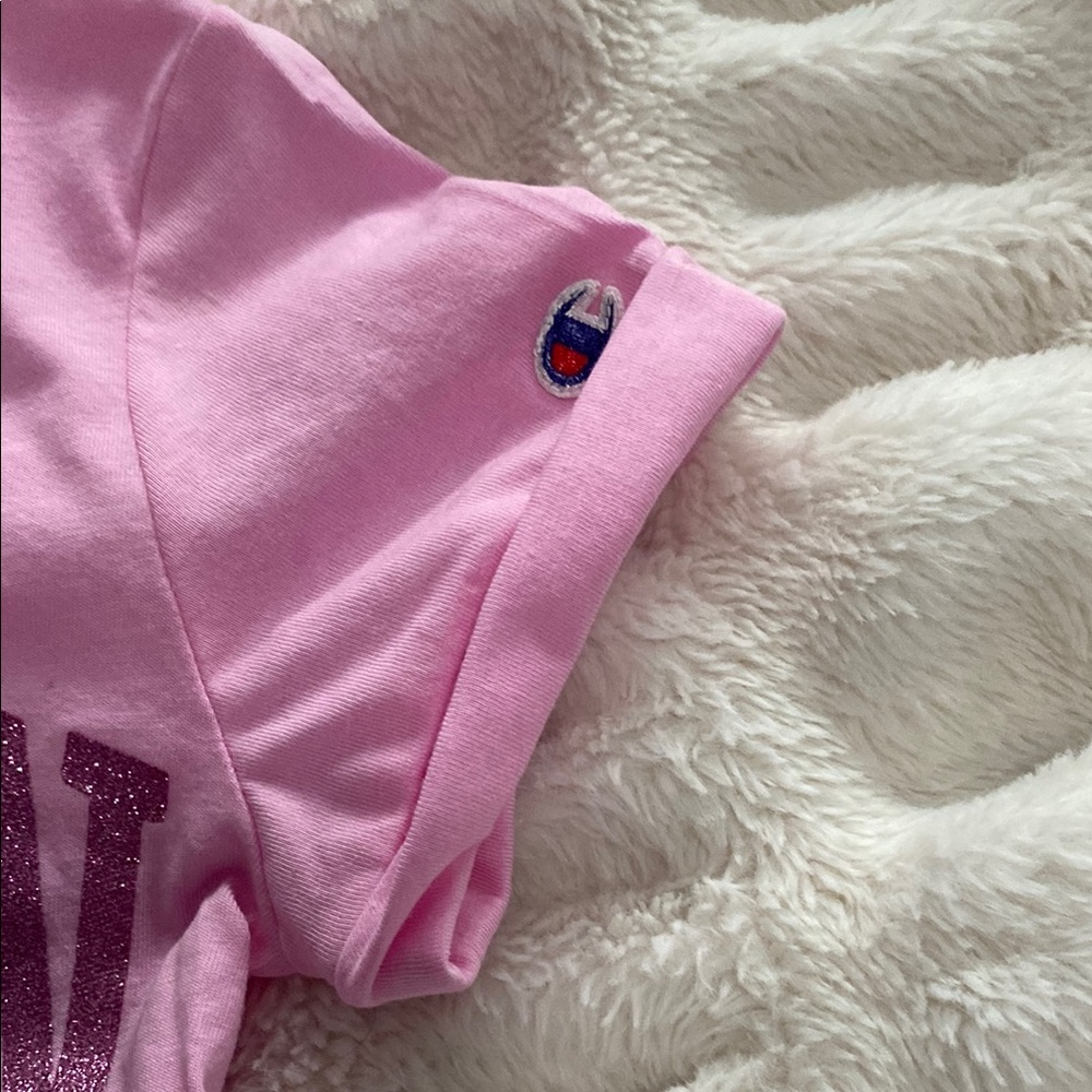 Champion Kids Pink T-Shirt size 7/8 nwot - Picture 3 of 4